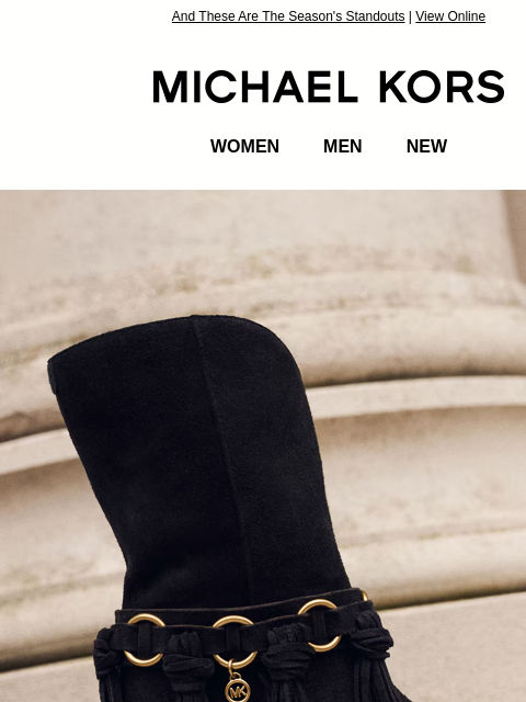michaelkorsmail newsletter: Boot Season Is Finally Back