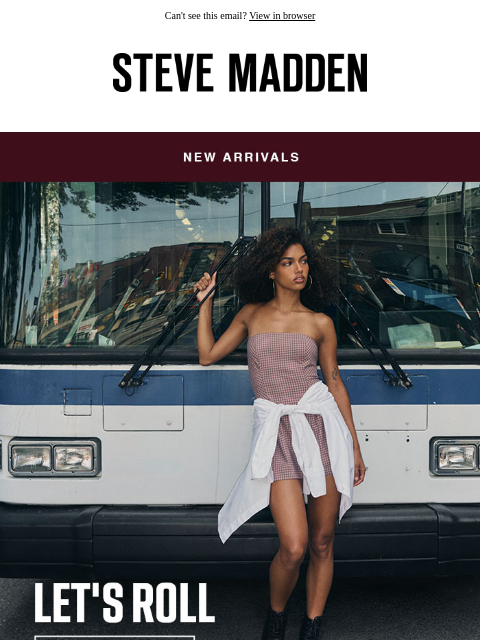stevemadden newsletter: Next Stop: Fall