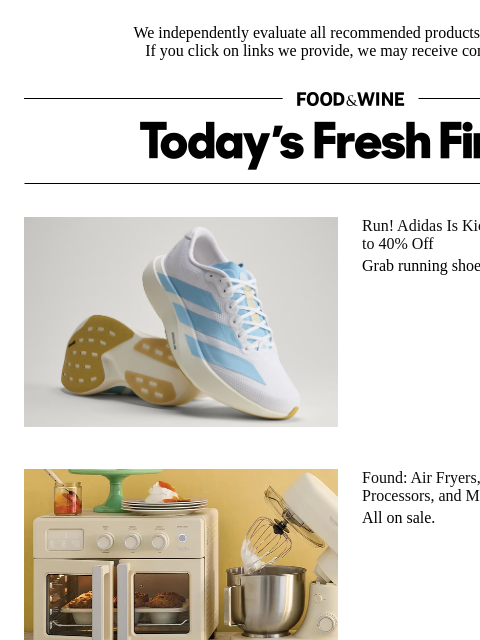 foodandwine newsletter: Air Fryers, Food Processors, and More Upgrades Are...