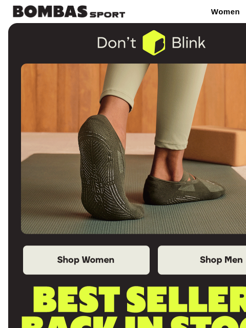 bombas newsletter: Our Hottest Workout Socks Are Back