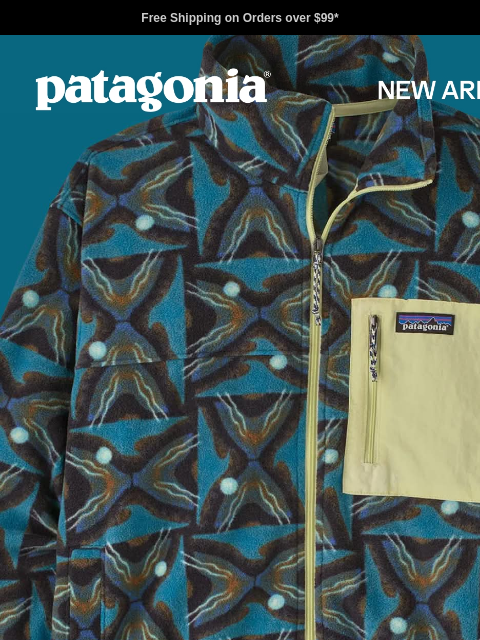 patagonia newsletter: New fall styles inspired by polar regions