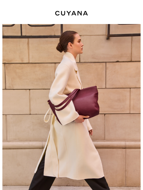 cuyana newsletter: Totes for Every Commute