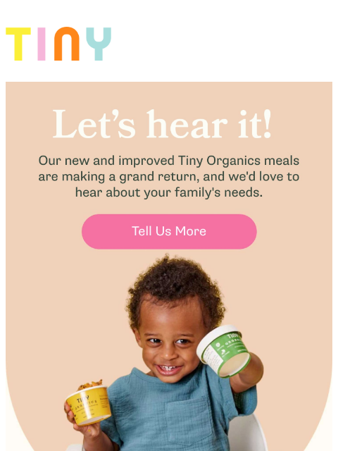 Tiny Organics is making a return and we'd love to hear about your needs! ͏ ͏ ͏ ͏ ͏ ͏ ͏ ͏ ͏ ͏ ͏ ͏ ͏ ͏ ͏ ͏ ͏ ͏ ͏ ͏ ͏ ͏ ͏ ͏ ͏ ͏ ͏ ͏ ͏ ͏ ͏ ͏ ͏ ͏ ͏ ͏ ͏ ͏ ͏ ͏ ͏ ͏ ͏ ͏ ͏ ͏ ͏ ͏ ͏ ͏ ͏ ͏ ͏ ͏ ͏ ͏ ͏ ͏ ͏ ͏ ͏ ͏