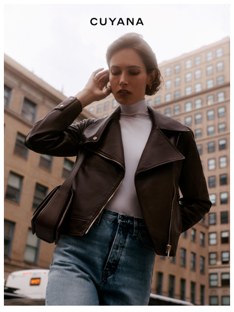 cuyana newsletter: Fall Layers