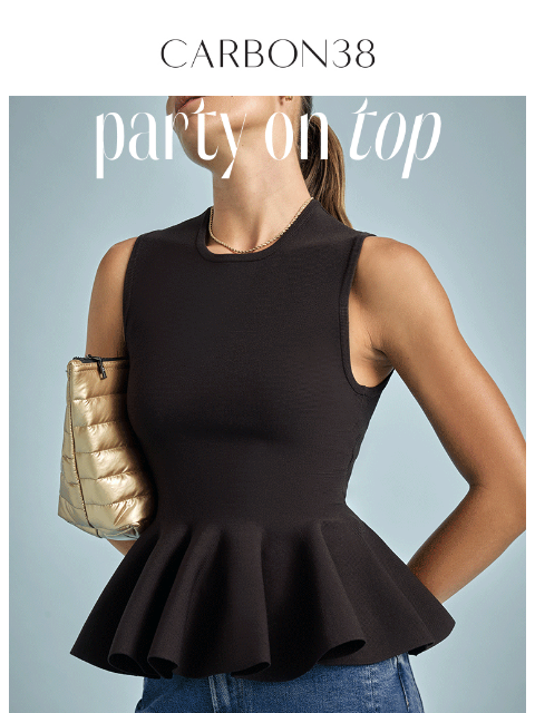 carbon38 newsletter: Seasonal Statement Knits