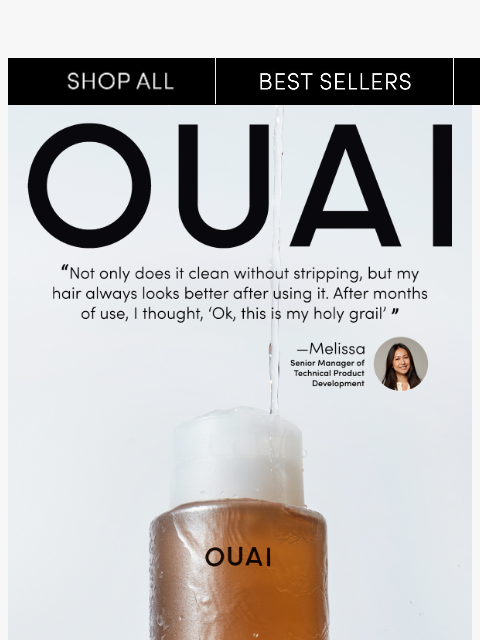 theouai newsletter: Our product developer is OUAI-ing in