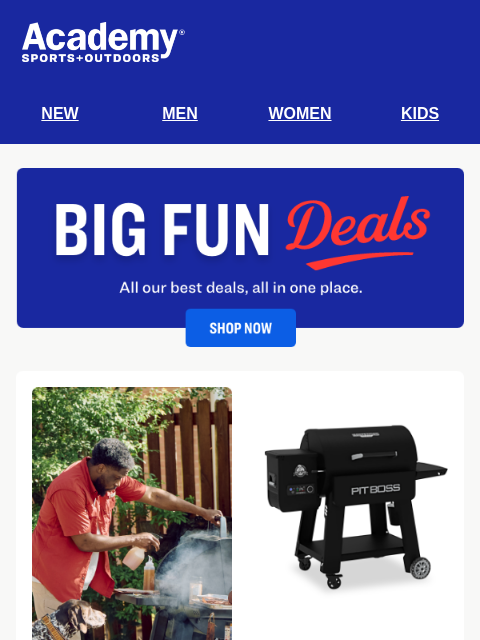 academy newsletter: Your Weekly Big Fun Deals Are Here