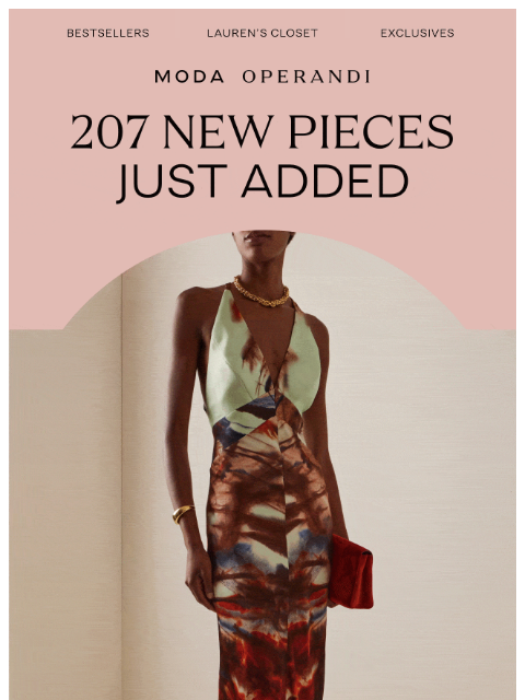 modaoperandi newsletter: WHAT'S NEW: Shop the week's latest pieces now