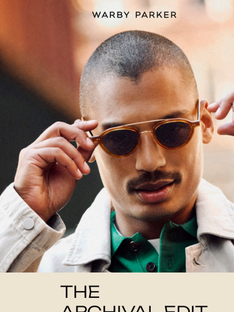 warbyparker newsletter: A new construction is out now