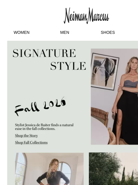 neimanmarcus newsletter: Style Lessons from a Tastemaker