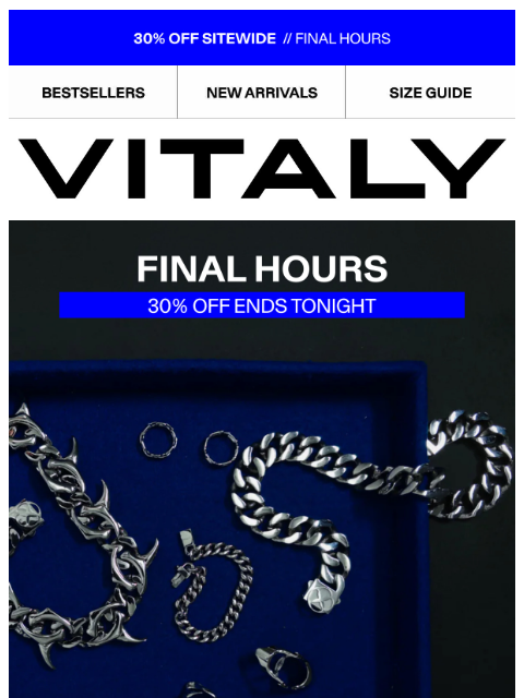 vitalydesign newsletter: FINAL HOURS