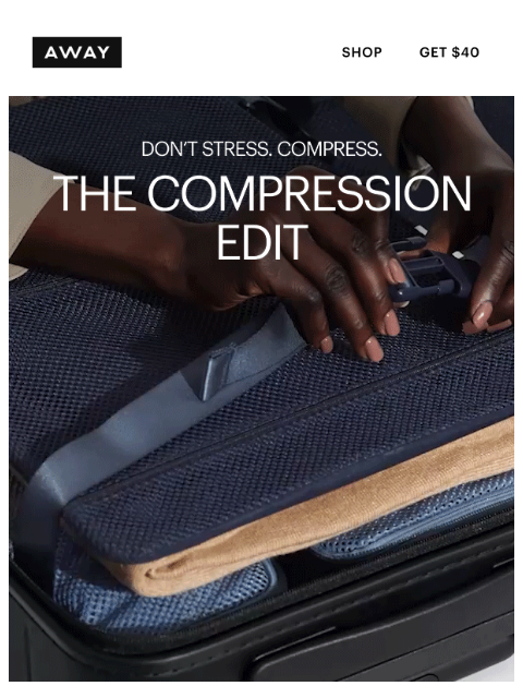 awaytravel newsletter: Meet The CompressMore™ System