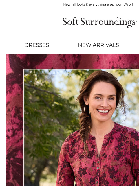 softsurroundings newsletter: The Scenic Route