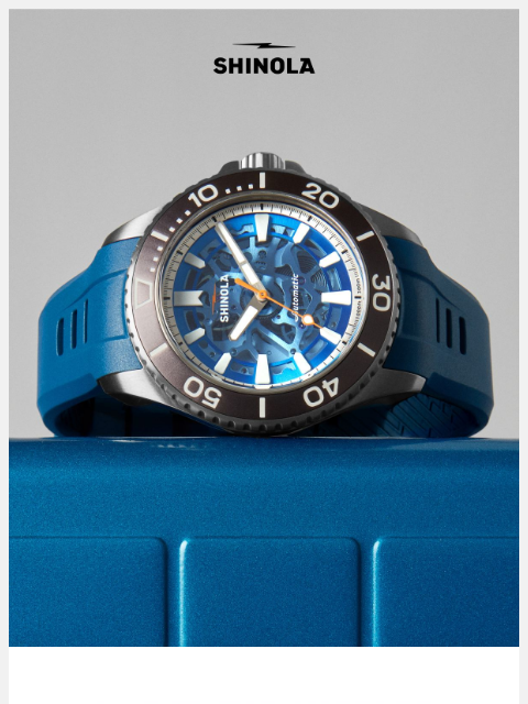 shinola newsletter: Skeleton Ice Monster is Here