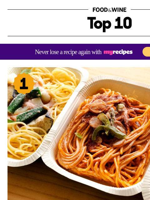 foodandwine newsletter: The Best (and Worst) Frozen Meals You Can Buy