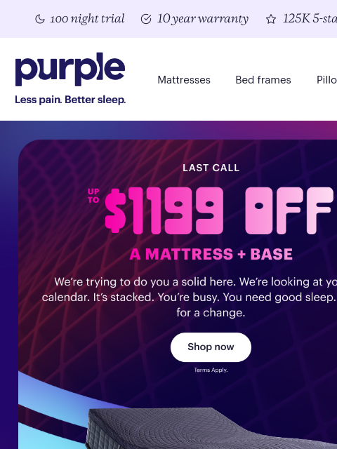 purple newsletter: Save today or be sad tomorrow