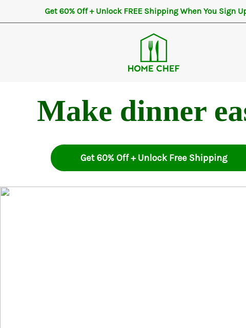 homechef newsletter: Hear ye, hear ye! 🔔 Meals in 30 minutes or less!
