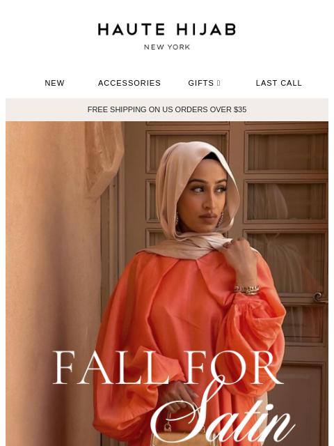 hautehijab newsletter: Satin season is just beginning…✨