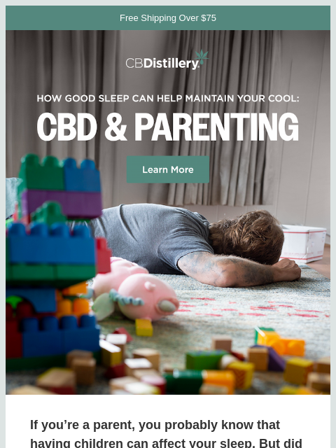 thecbdistillery newsletter: CBD & Parenting