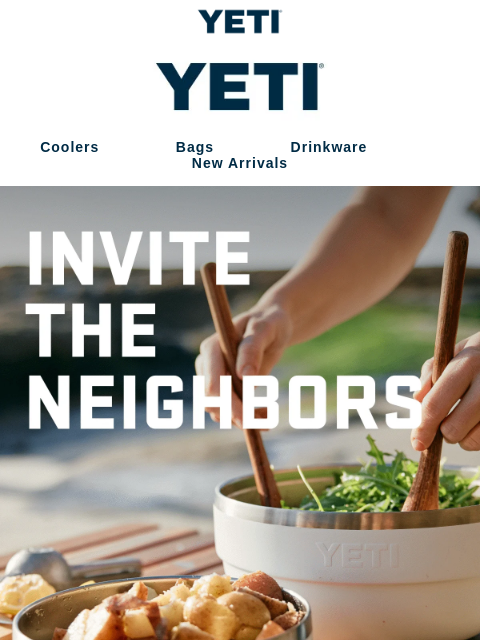 yeti newsletter: Think Outside The House