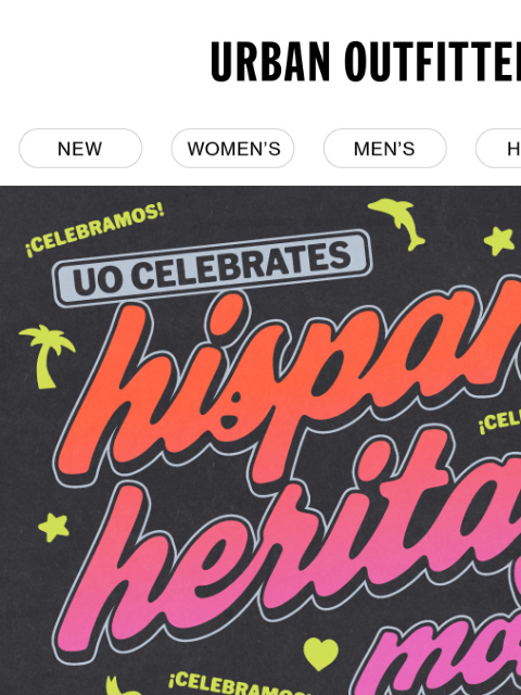 urbanoutfitters newsletter: UO Celebrates: Hispanic Heritage Month