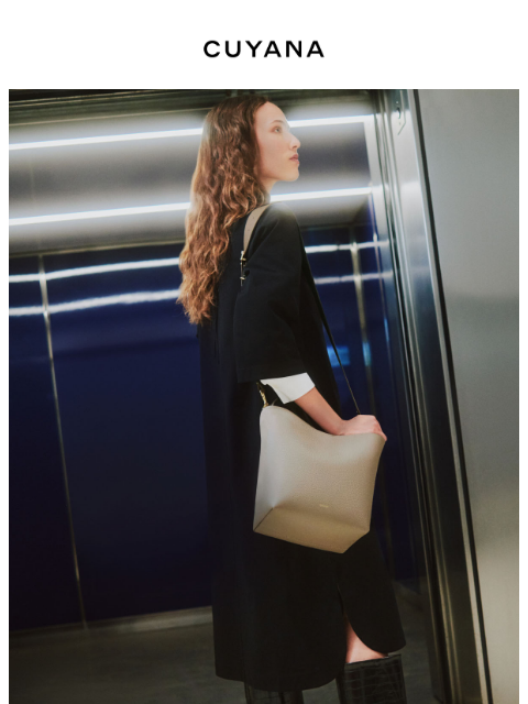 cuyana newsletter: Wear More Stone