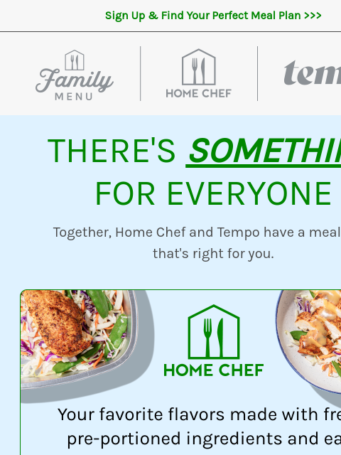 homechef newsletter: Meal planning is so 👏 much👏 easier 👏with Home C...