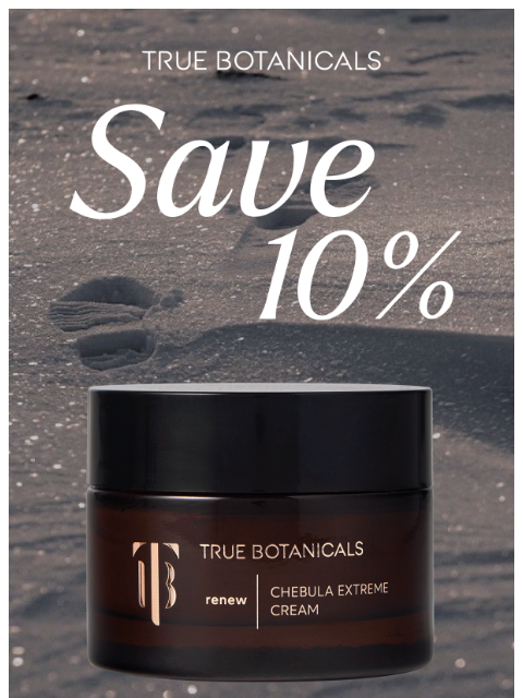 truebotanicals newsletter: 10% Off Winter Skin Protection