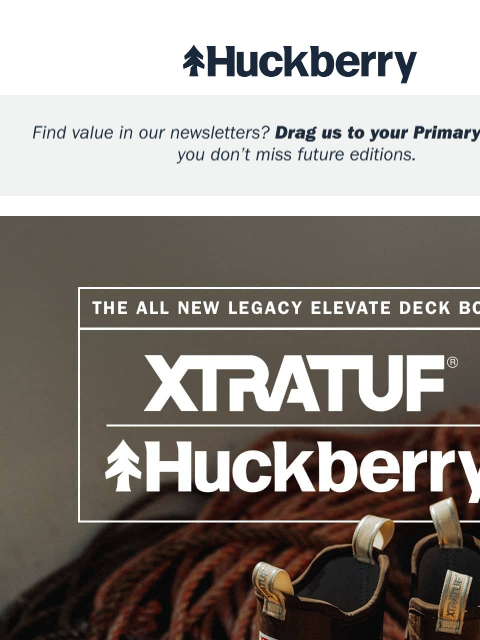 huckberry newsletter: The Waxed Trucker's Younger Brother *Is Back*