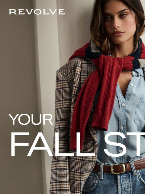 revolve newsletter: 5 Easy Fall Outfits You Need