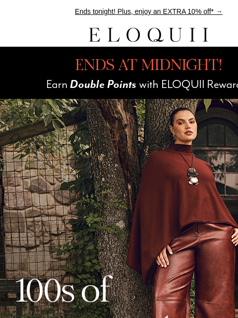 eloquii newsletter: 50% OFF EVERYTHINGGGG 🫶
