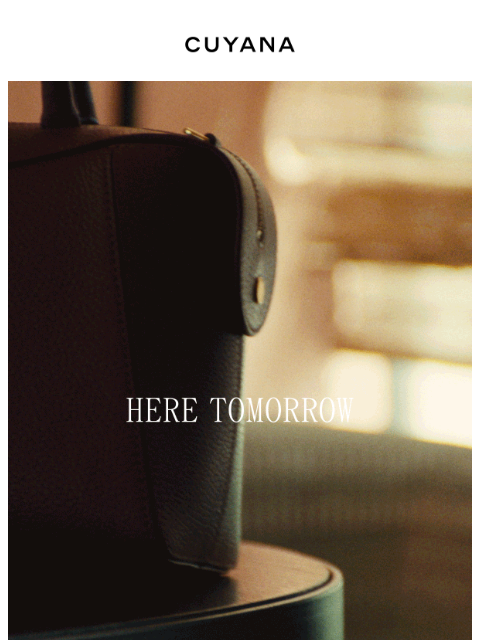 cuyana newsletter: New Bag Alert