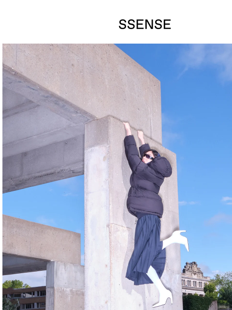 ssense newsletter: Every Day is an Expedition