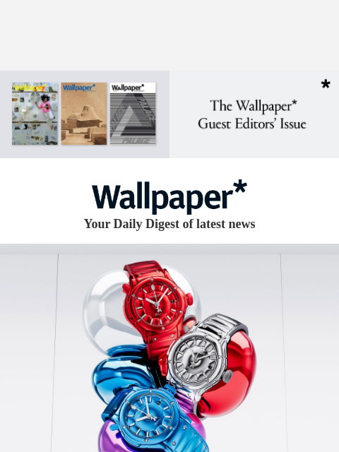 futureplc newsletter: Jeff Koons’ Balloon Dog watch