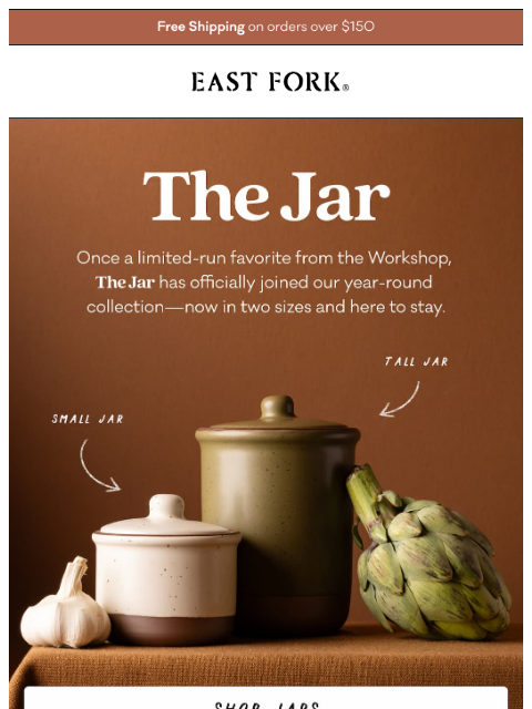 eastfork newsletter: Meet The Jar ✨