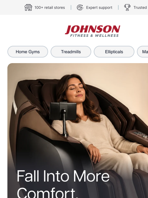 johnsonfit newsletter: 🍂 More Comfort. Serious Savings.