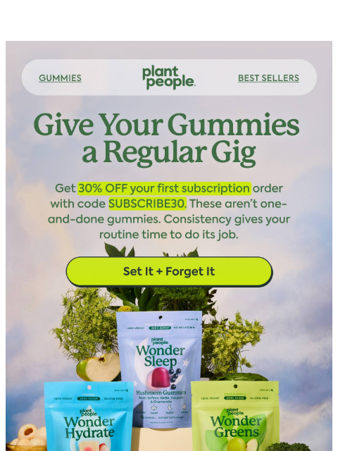 plantpeople newsletter: Subscribe for 30% OFF. You’ve got enough to keep t...