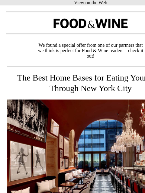 meredith newsletter: The Best Home Bases for Eating Your Way Through Ne...