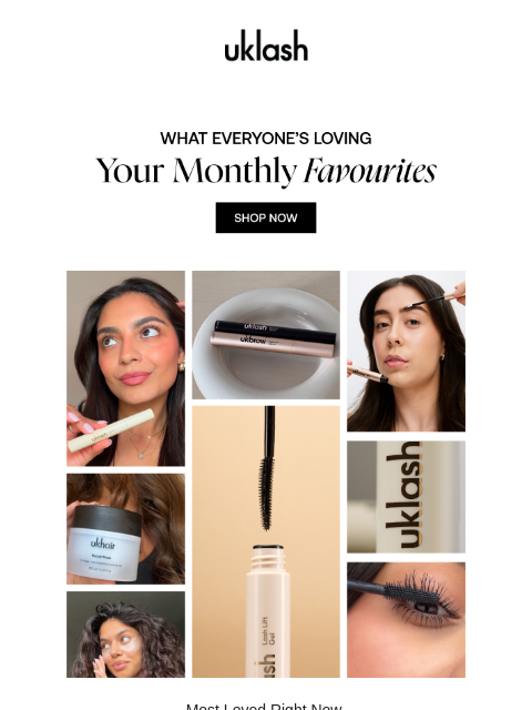 uklash newsletter: The September edit: your most-loved icons 🫶