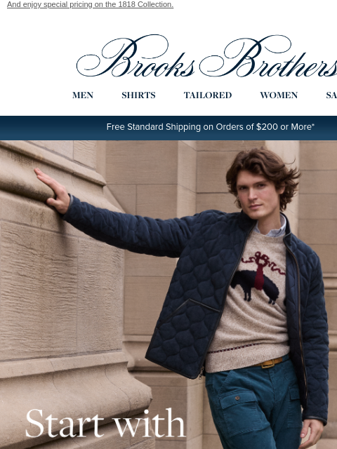 brooksbrothers newsletter: The new pants that make your look