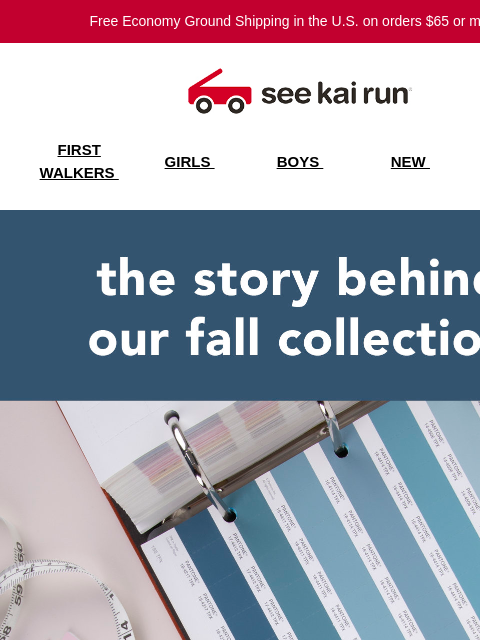 seekairun newsletter: Sketches, Swatches & Fall Favorites 🎨