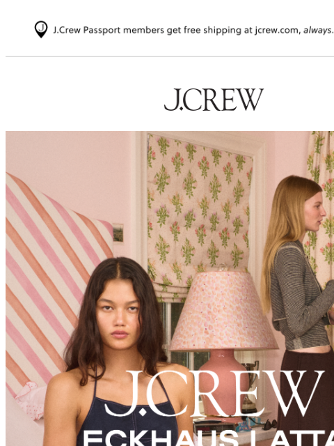 jcrew newsletter: Our '90s icons reimagined by Eckhaus Latta