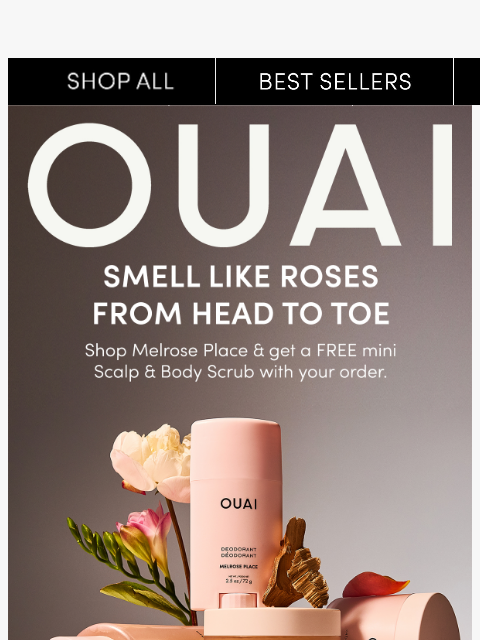 theouai newsletter: Shop Melrose Place & get a free gift