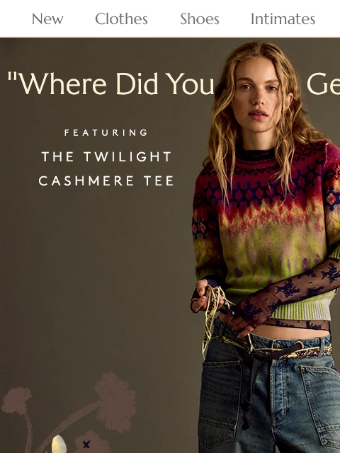 freepeople newsletter: Statement-makers inside.