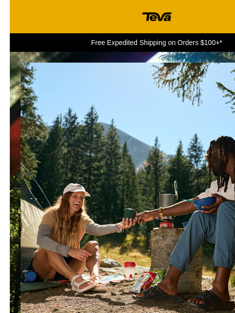 teva newsletter: Camp styles just waiting to be broken in