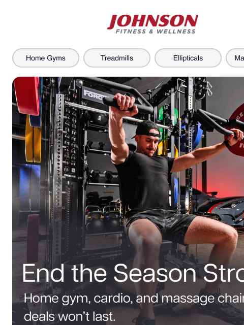 johnsonfit newsletter: Last Chance for End-of-Summer Savings