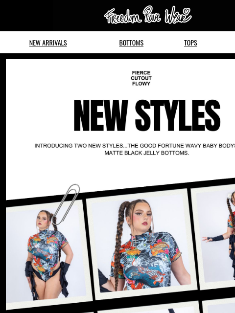freedomravewear newsletter: Don't miss this limited drop