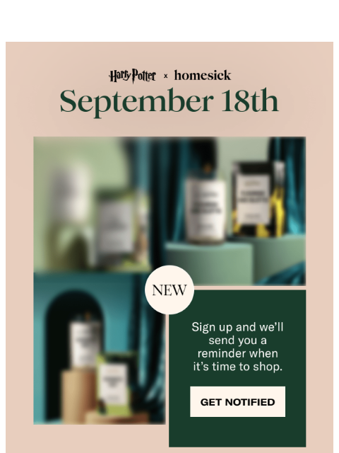 homesick newsletter: Something ✨enchanting✨ is coming…