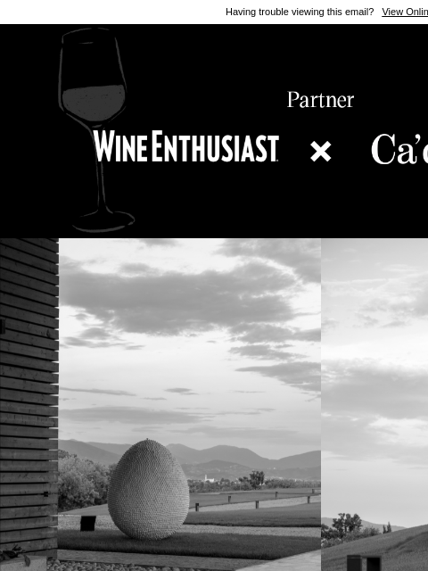 wineenthusiast newsletter: Discover the Art of Franciacorta with Ca'del Bosco