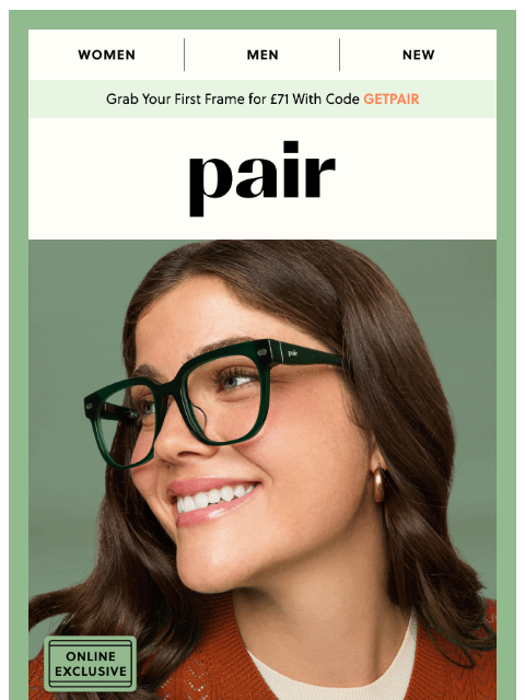 paireyewear newsletter: 2 NEW Base Frame Colors♥️🌲
